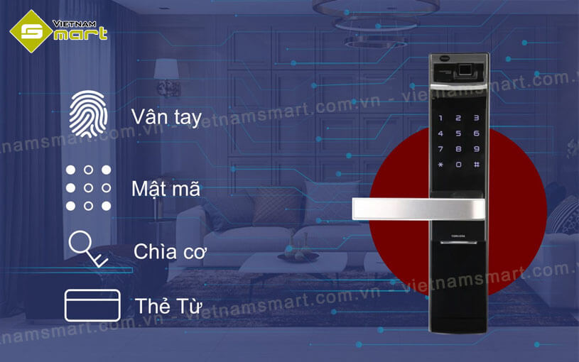 Khóa cửa vân tay Yale YDM 4109A Khóa cửa vân tay Yale YDM 4109A