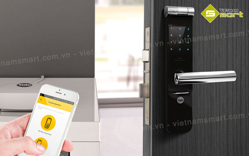 Khóa cửa vân tay Yale YMF40A