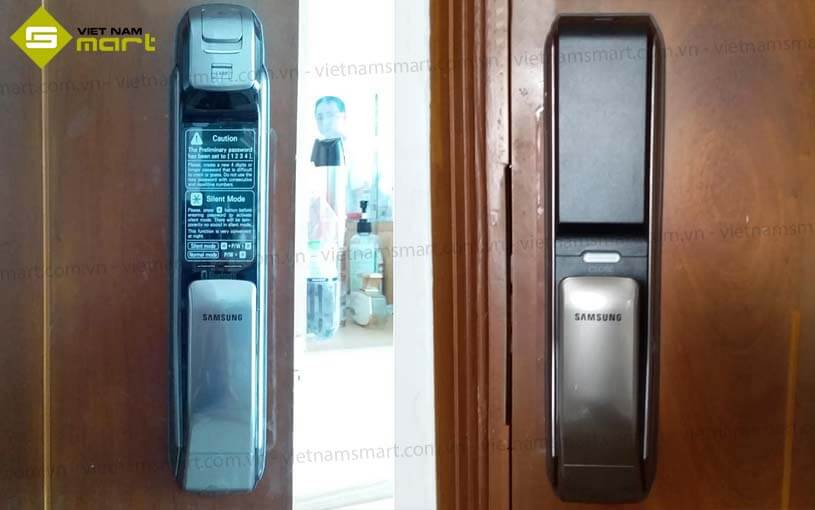 Khóa vân tay Samsung SHP-DP728 Bạc