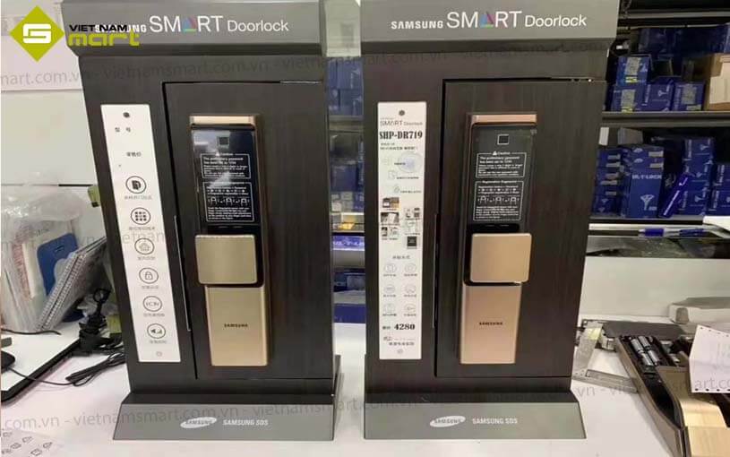 Khoá vân tay thông minh Samsung SHP-R80 Khoá vân tay thông minh Samsung SHP-R80