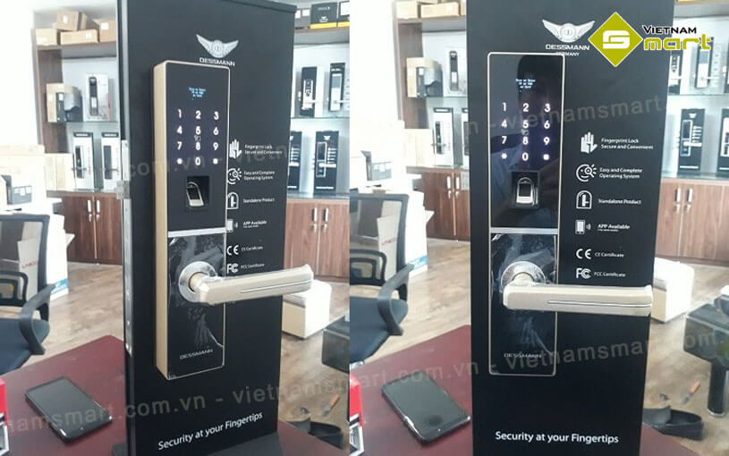 Khóa vân tay Dessmann G811-II Khóa vân tay Dessmann G811-II