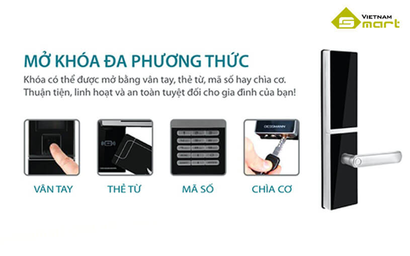 Khóa vân tay Wifi Dessmann A710 Khóa vân tay Wifi Dessmann A710