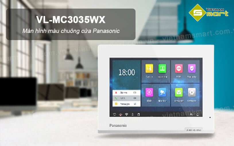 Màn hình màu chuông cửa Panasonic VL-MC3035WX