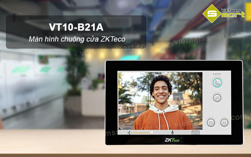 Màn hình chuông cửa ZKTeco VT10-B21A