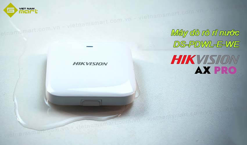 Máy dò rò rỉ nước không dây Hikvision DS-PDWL-E-WE Máy dò rò rỉ nước không dây Hikvision DS-PDWL-E-WE