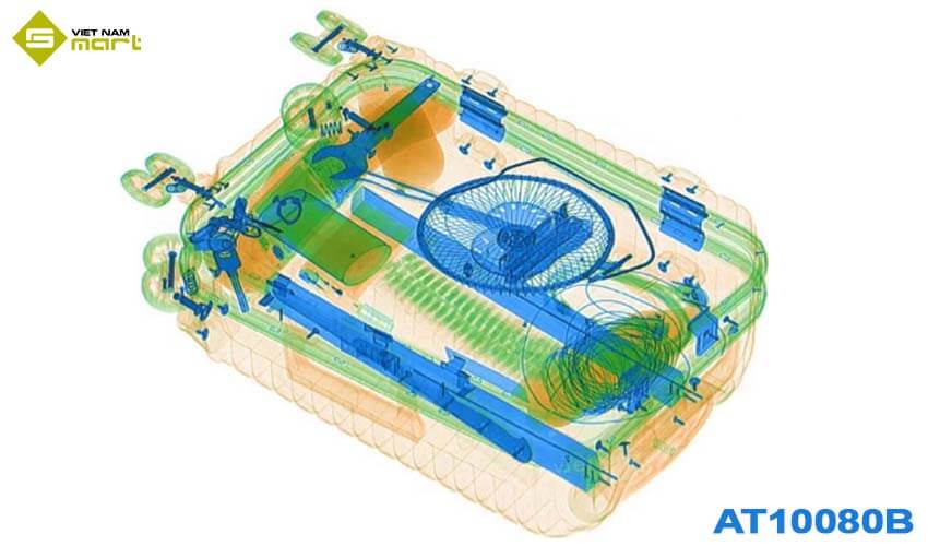 Hình ảnh được quét khi đi qua máy soi Safeway AT10080B
