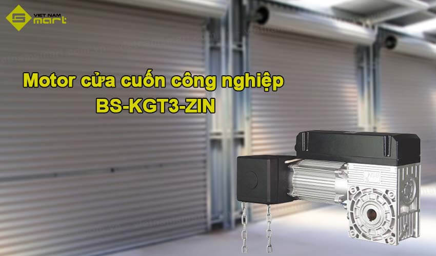 Motor cửa cuốn công nghiệp Bisen BS-KGT3-ZIN