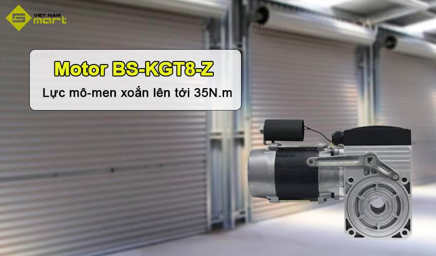 Motor cửa cuốn, cửa phân đoạn Bisen BS-KGT8-Z Motor cửa cuốn, cửa phân đoạn Bisen BS-KGT8-Z
