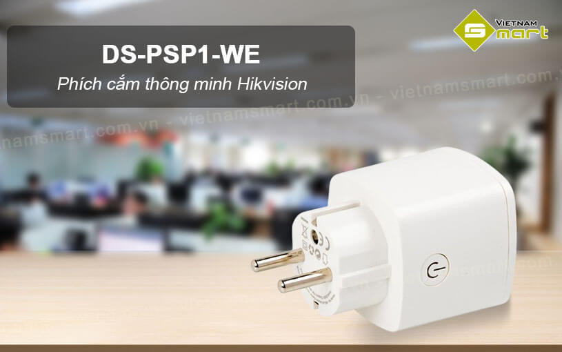 Phích cắm thông minh Hikvision DS-PSP1-WE Phích cắm thông minh Hikvision DS-PSP1-WE