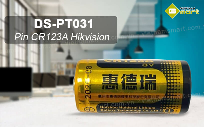 Pin CR123A Hikvision DS-PT031 Pin CR123A Hikvision DS-PT031