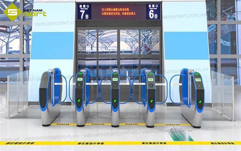 Cổng swing barrier Cmolo RPW-TSK2000 Cổng Swing Barrier Cmolo RPW-TSK2000