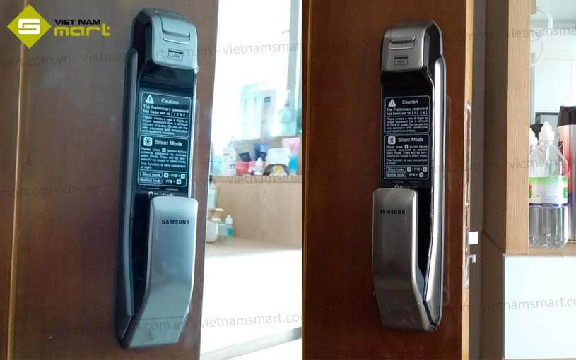 Khóa vân tay Samsung SHP-DP728 Bạc