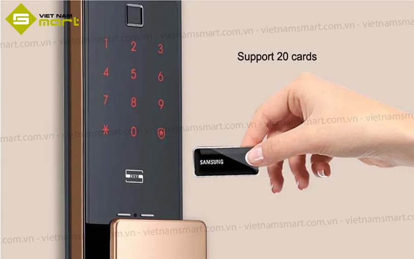 Khoá vân tay thông minh Samsung SHP-R80 Khoá vân tay thông minh Samsung SHP-R80