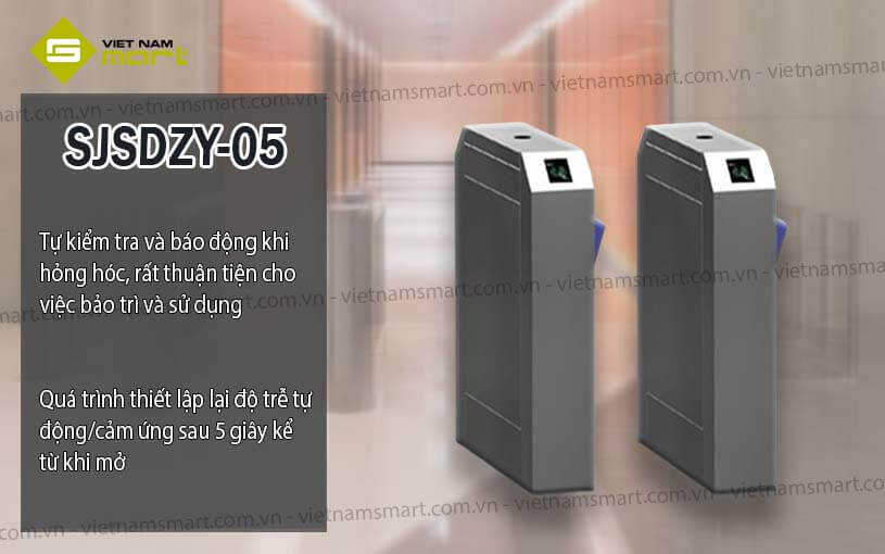 Cổng Flap Barrier Centuryfair SJSDZY-05 Cổng Flap Barrier Centuryfair SJSDZY-05