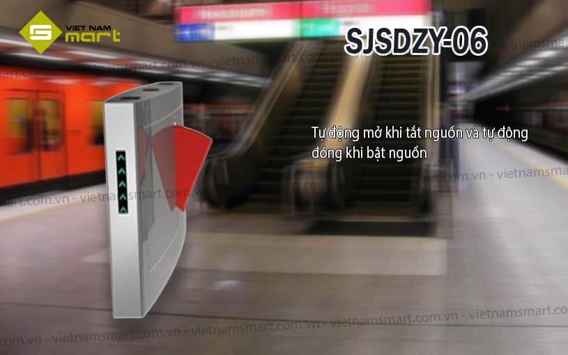 Cổng Flap Barrier Centuryfair SJSDZY-06 Cổng Flap Barrier Centuryfair SJSDZY-06