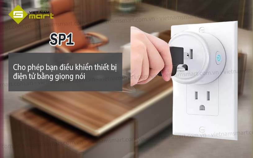 Phích cắm Wi-Fi thông minh ZKTeco SP1