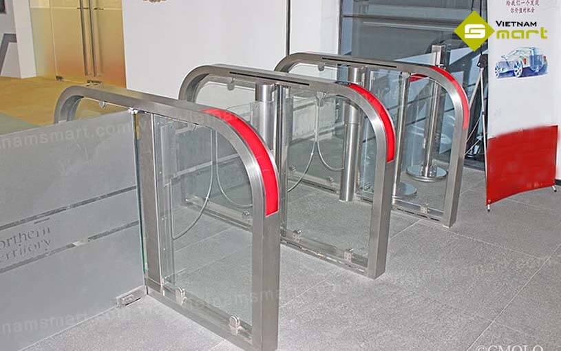 Cổng swing barrier CMOLO CPW-900ETS01 Cổng swing barrier tCPW-900ETS01 thiết kế hiện đại