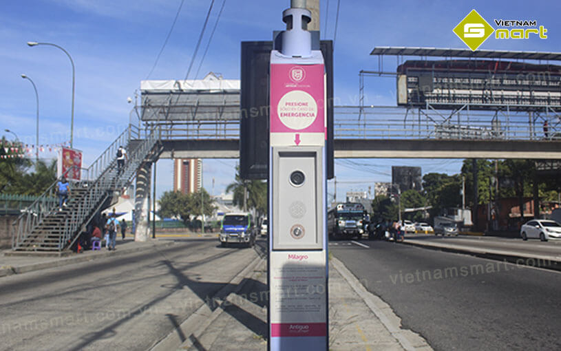 Trạm báo động khẩn cấp Hikvision DS-PEA3M-21