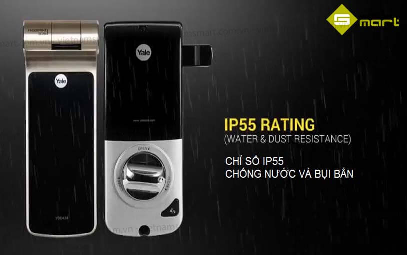 Khóa cửa vân tay Yale YDD424+