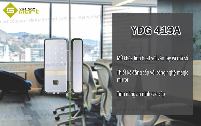 Khóa cửa vân tay Yale YDG 413A Khóa cửa vân tay Yale YDG 413A