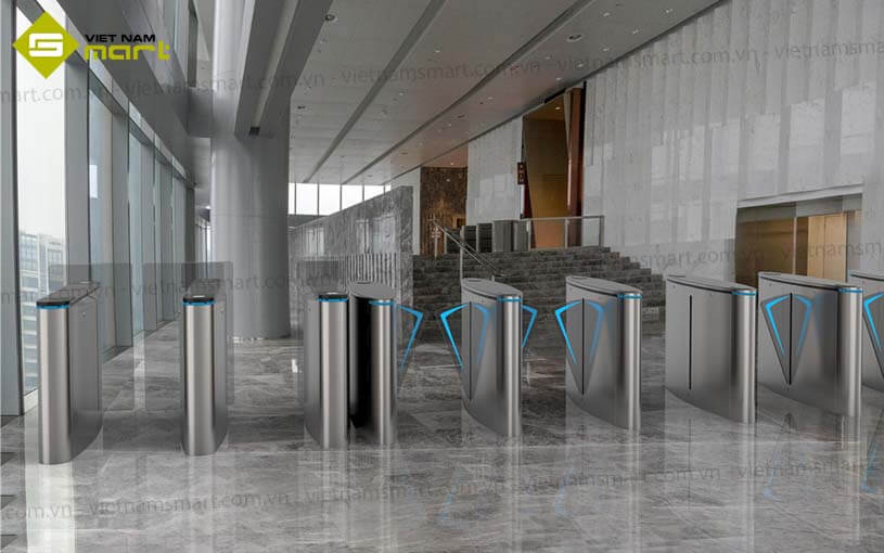 Cổng xoay Flap Barrier Turboo A602 Cổng xoay Flap Barrier Turboo A602
