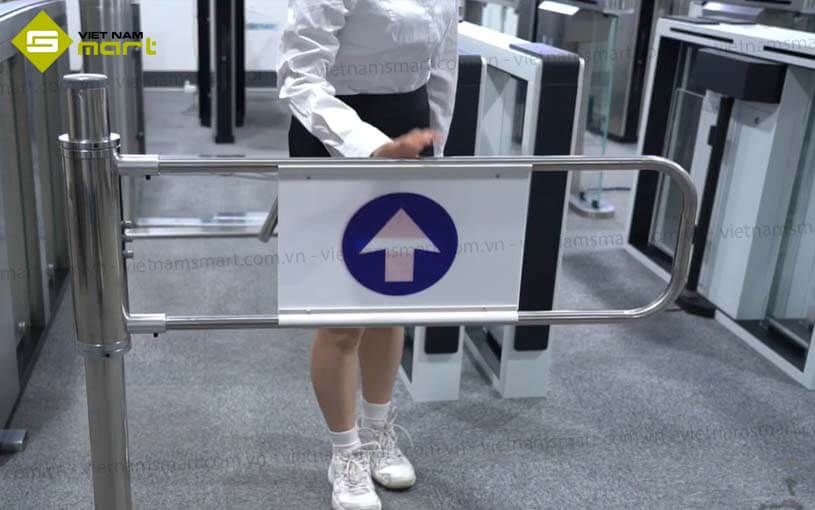 Cổng swing barrier Daosafe DS208 Cổng Swing Barrier Daosafe DS208