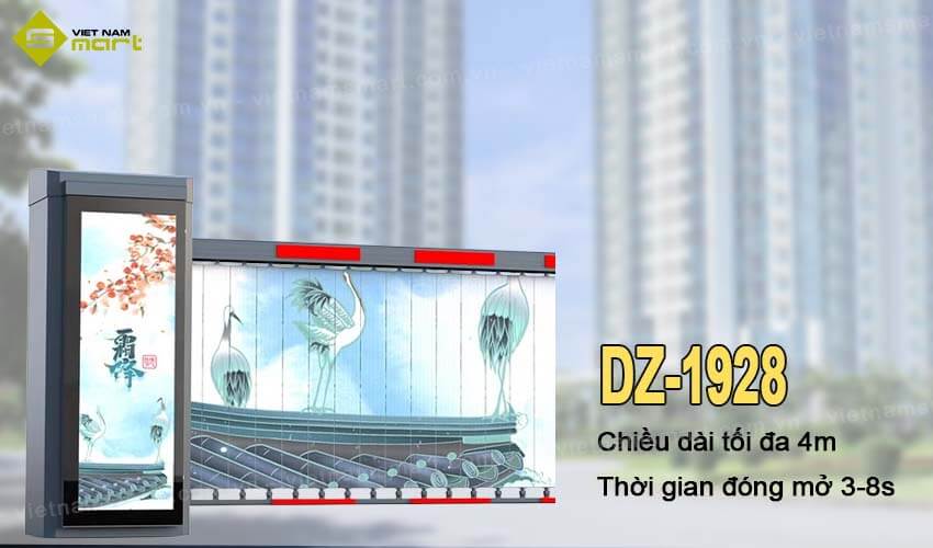 Barrier tự động quảng cáo Wonsun DZ-1928 Giới thiệu barrier tự động Wonsun DZ-1928