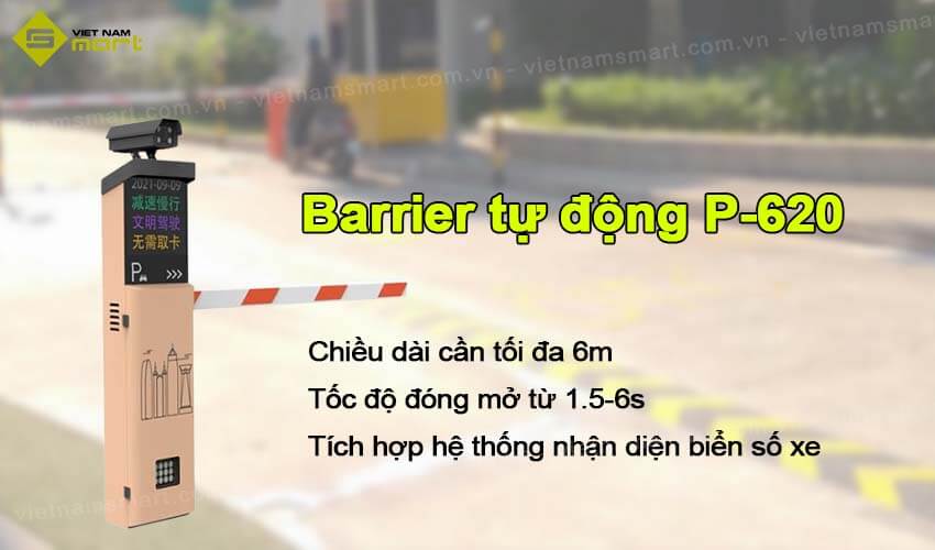 Barrier tự động Wonsun P-620 Barrier tự động Wonsun P-620