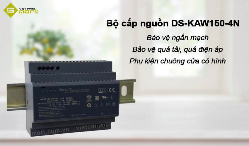 Bộ cấp nguồn 24VDC Hikvision DS-KAW150-4N