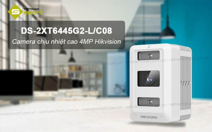 Camera chịu nhiệt cao 4MP Hikvision DS-2XT6445G2-L/C08 Camera chịu nhiệt cao 4MP Hikvision DS-2XT6445G2-L/C08