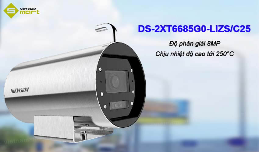 Camera chịu nhiệt độ cao 8MP Hikvision DS-2XT6685G0-LIZS/C25 Camera chịu nhiệt độ cao 8MP Hikvision DS-2XT6685G0-LIZS/C25
