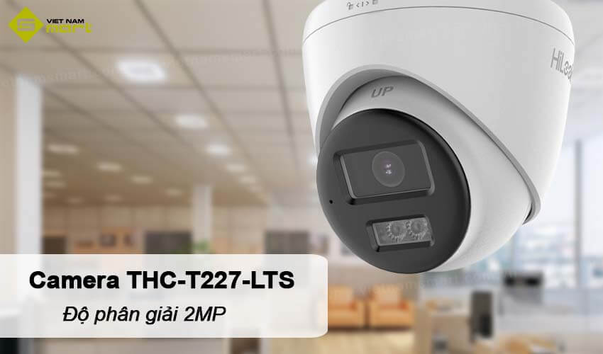 Camera giám sát 2MP Hikvision THC-T227-LTS Camera giám sát 2MP Hikvision THC-T227-LTS