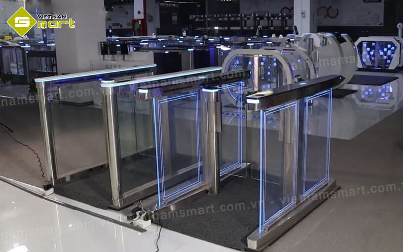Cổng swing barrier Turboo B323 Cổng Swing Barrier Turboo B323