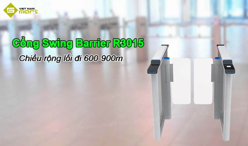 Cổng swing barrier Turboo R3015 Cổng Swing Barrier Turboo R3015