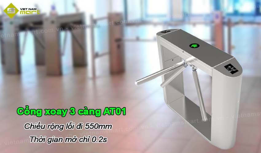 Cổng xoay 3 càng Ambon AT01