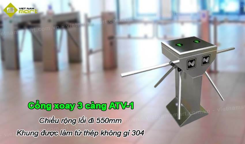 Cổng xoay 3 càng Ambon ATV-1 Cổng xoay 3 càng Ambon ATV-1
