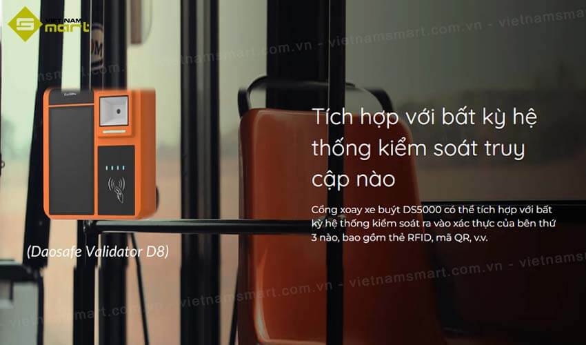 Cổng xoay 3 càng Daosafe DS5000 Cổng xoay 3 càng Daosafe DS5000