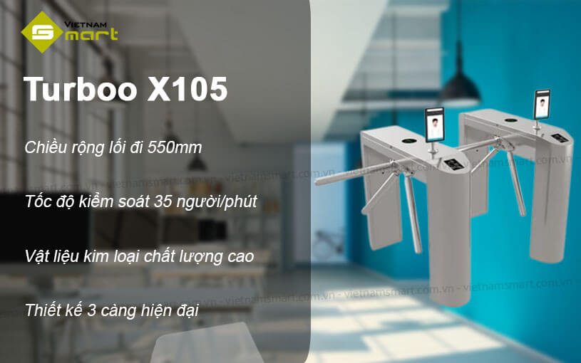 Cổng xoay 3 càng Turboo X105 Cổng xoay 3 càng Turboo X105