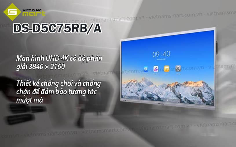 Màn hình tương tác 75 inch Hikvision DS-D5C75RB/A