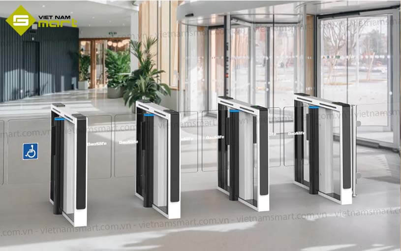 Cổng swing barrier Daosafe DS-Q70 Cổng Swing Barrier Daosafe DS-Q70