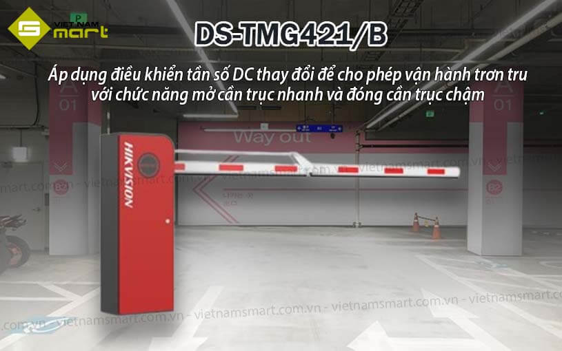Barrier tự động cần gập Hikvision DS-TMG421/B Barrier tự động cần gập Hikvision DS-TMG421/B