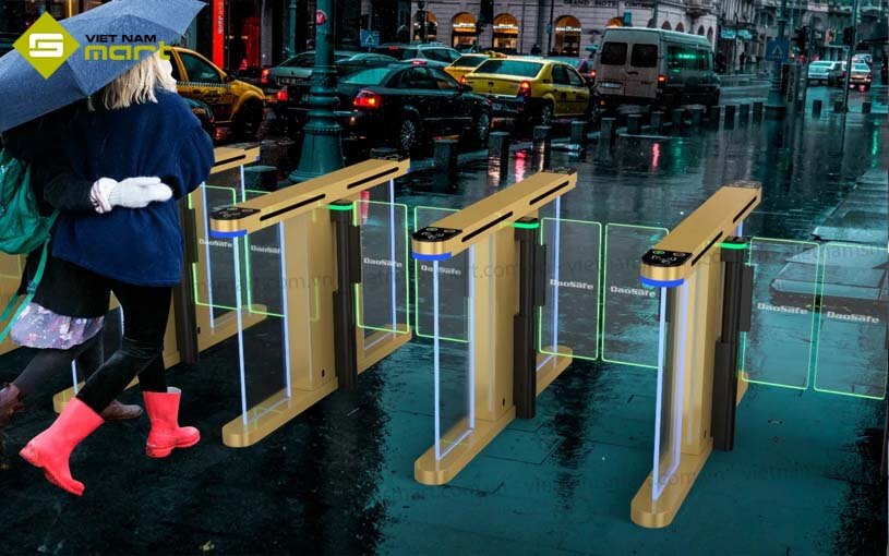 Cổng Swing Barrier Daosafe DS7200G Cổng Swing Barrier Daosafe DS7200G
