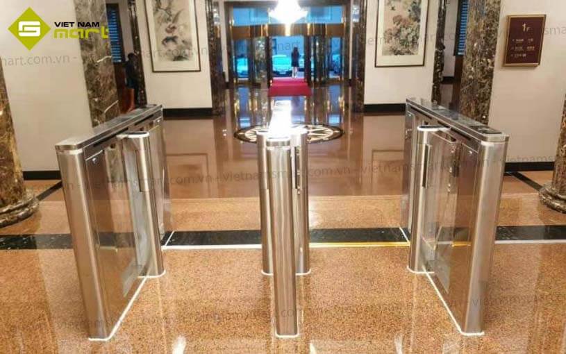 Cổng swing barrier Turboo ES3215 Cổng xoay Swing Barrier Turboo ES3215