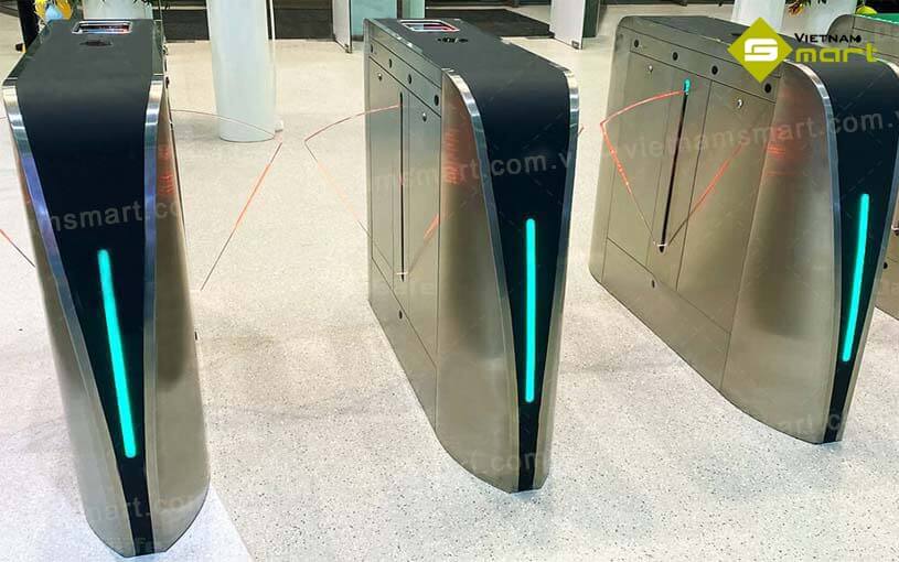 Cổng phân làn tự động flap barrier DaoSafe DS3000
