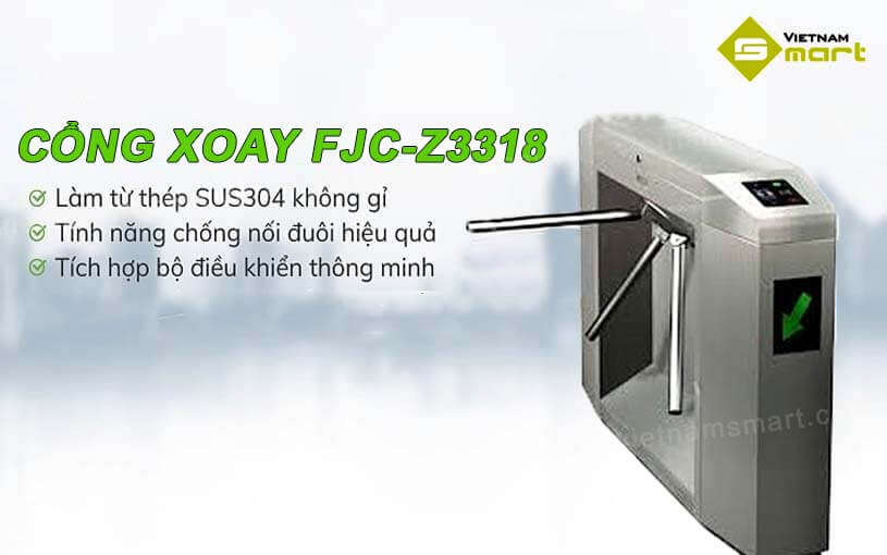 Cổng xoay 3 càng Fujica FJC-Z3318 Cổng xoay 3 càng Fujica FJC-Z3318