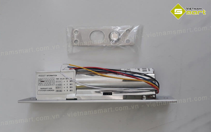 Khóa chốt rơi cửa điện từ Hikvision DS-K4T108 được phân phối chính hãng bỏi VietnamSmart