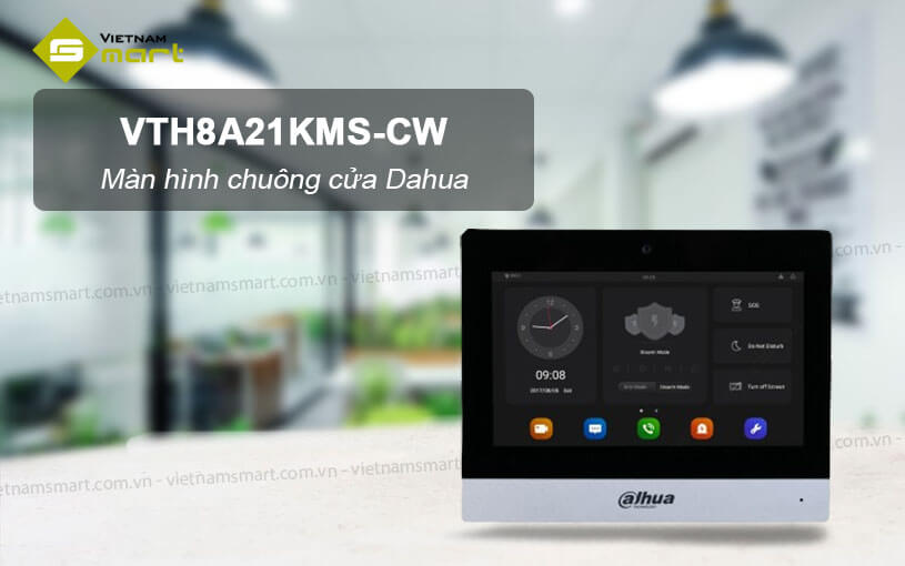 Màn hình chuông cửa Dahua VTH8A21KMS-CW Màn hình chuông cửa Dahua VTH8A21KMS-CW