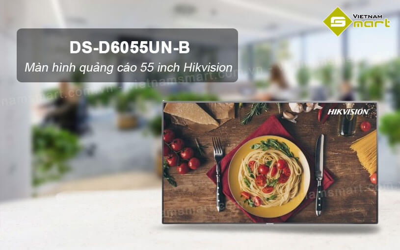 Màn hình quảng cáo 55 inch Hikvision DS-D6055UN-B Màn hình quảng cáo 55 inch Hikvision DS-D6055UN-B