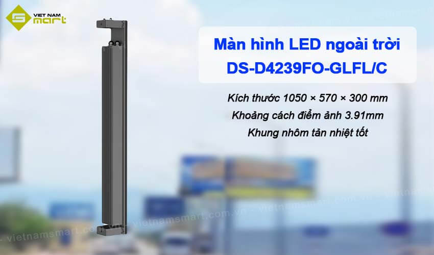 Màn hình LED Fixel ngoài trời P3.9 Hikvision DS-D4239FO-GLFL/C Màn hình LED Fixel ngoài trời P3.9 Hikvision DS-D4239FO-GLFL/C