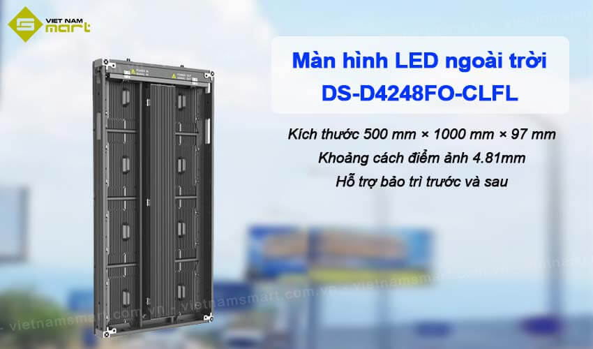 Màn hình LED Fixel ngoài trời P4.8 Hikvision DS-D4248FO-CLFL Màn hình LED Fixel ngoài trời P4.8 Hikvision DS-D4248FO-CLFL